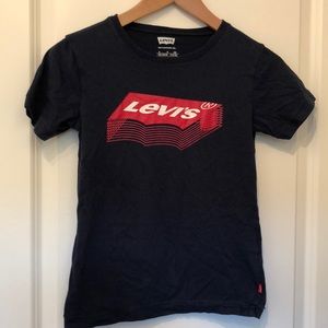🌻3/$20 Levi’s kids large logo T-shirt